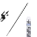15/32" X 23.6" Auger Bit for Wood, 12x600mm Extra Long Auger Drill Bit