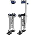 15"-23" Stilts for Adults Adjustable Height Aluminum Stilts for Sheetrock Drop