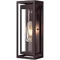 15" Outdoor Wall Lights, Bronze Exterior Lighting Fixtures