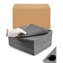 15"x19.7" Oil Absorbent Pads 100 Pack | Heavy &amp; Fast Absorb