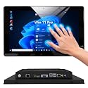 15.6" Embedded-Industrial-Panel-PC, Win11 Pro 10 Point Capacitive Industrial-Touch-Screen-Panel-Computer, Core i3-7100U / 8GB-128GB SSD, 1920 * 1080 IPS, Built-in 5MP Webcam, POE Power Supply