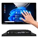 15.6" Embedded-Industrial-Panel-PC, Win11 Pro 10 Point Capacitive Industrial-Touch-Screen-Panel-Computer, Core I5-7200U / 8GB-28GB SSD, 1920 * 1080 IPS, Built-in 5MP Webcam, POE Power Supply