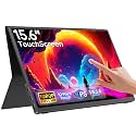 15.6” Portable Monitor Touchscreen FHD Laptop Screen Extender for Laptop