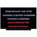 15.6" Replacement for MSI GF63 Thin 9SC-614 10SC-222US MS-16R1 MS-16R3 MS-16R5 LCD Screen Replacement Display Panel FHD 60Hz (Only for Non Touch 30 pins)