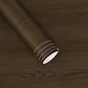 15.7"x118"Dark Walnut Wallpaper Peel and Stick Contact Paper for Cabinets