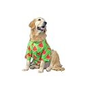 15 BUTTONS Gummy Bears Print Summer Dog Shirt (3XL) | Pet Fashion, Cute Prints, Gift for Pets, Dog Clothing (Recommended Breed - Healthy Golden Retriever, Labrador, German Shephard, Huskey)