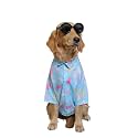 15 BUTTONS Gummy Bears Print Summer Dog Shirt (S) | Pet Fashion, Cute Prints, Gift for Pets | Super Soft, Light Weight, Comfortable Dog Clothing (Recommended Breed - Shih Tzu, Poodle, Pug)