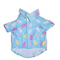 15 BUTTONS Gummy Bears Print Summer Dog Shirt | Super Soft and Comfortable Dog Clothing for French Bulldog, Boxer, Young Labs, Retrievers (XL)