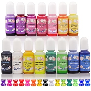 let39s resin epoxy resin dye15 color translucent epoxy resin pigment