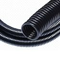15 FT 1/4” Wire Loom Split Tubing,Dog Cat Cord Protector,Split Wire Loom Tubing Wire Conduit – Black (15FT 1/4")