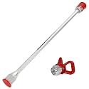15-inch Airless Paint Sprayer Gun Extension &amp; 7/8" Thread RAC X Tip Guard