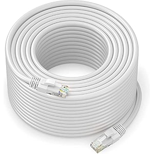 15 meter cat 6 ethernet patch cable rj45 computer network cord cat 6 patch cord lan cable utp 24awg 15m white