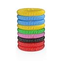 BuggyBands 12 Pack DEET-Free Mosquito Repellent Bracelets for Adults & Kids