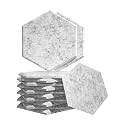 15 Pack Self-Adhesive Acoustic Wall Panels, 12 x 12 x 0.35 in