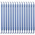 15 Pcs 5.5 Inch Plastic O Ring Pick Set Non Scratch Tool, Blue