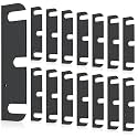 MorningRo 15 Pcs 3.5 Inch Black Door Hinge Shims for 3 Hole Hinges, Classic
