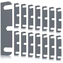 MorningRo 15 Pcs Hardware Door Hinge Shims Coated Finish Door Hinge Shim for Repair Kit(3.5 Inch)