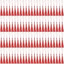 MUXGOA 150 Pcs Bookmark Tassels for Crafts,Key Chain Mini Tassels for Jewelry Making &amp; Graduation Book Marks(Red)