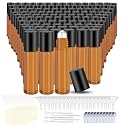 150 Pcs Glass Essential Oil Roller Bottles 10 ml, Amber