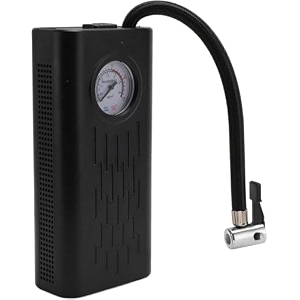 150 psi cordless tire inflator portable air pump for suv truck car basketballs  rechargeable electric air compressor for tires inflates quickly amp easily compact amp portable black
