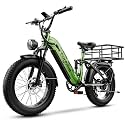 1500W Electric Bike for Adults,48V 20/25/60Ah Removable Battery Max Range 80Miles Electric Bicycle,20''×4" Fat Tire Ebike,Adult Electric Bicycles for Commute Beach Snow,E-Bike UL Certified
