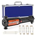 1500W Induction Heater Kit, 110V Magnetic Induction Heater with 10 Coils and Case, Nut Buster for Automotive Repair, Removing Rusted Bolts, Screws, and Gears,Orange