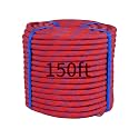 150Ft 1/2 Inch Heavy Duty Climbing Rope,Arborist Rope for Tree Pulling(Red)