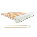 150pcs Large Cotton Swabs,6 Inch Long Large Cotton Buds with Bamboo Handle for Dogs, Specifically Designed for Dogs,Professional Big Cotton Swabs，Dogs Ears Large Cotton Swabs