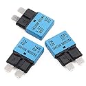 15A 12V Auto Reset Fuse Circuit Breaker ATO ATC Type I Blade Fuses, UL