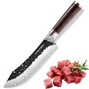 (15cm Vegetable Knife) - SMTENG 15cm chef knife Vegetable Knife Utility knife Japanese Forged Hammered kitchen Knife