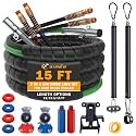 15FT Semi Truck Air Line Kit 3-in-1 Air Hose for Semi Truck Trailer