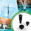 15W Pond Fountain Pumps for Small Pond, Garden, Aquarium, Indoor Outdoor Fountain (Warm)