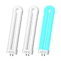 15W Replacement Bulbs with 4-Pin Base FUL15-Watt BL Bulb U Shaped Lamp Tube