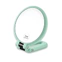 15X Magnification Double-Sided Folding Handheld Makeup Mirror