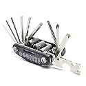 16 in 1 Multi-Functional Bike Bicycle Repair Tool Kit | Metal Cycling Road Bikes Mountain Bikes MTB | Allen Key Spoke Wrench | Spanner Combo – Multicolor