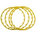 16-20" Alloy Wheel Rim Protectors - Set of 4 Moulding Trim Wheel Edge Rings, Durable Wheel Decoration Accessories for Enhanced Protection &amp; Style