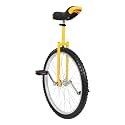 16/24 Inch Adjustable-Height Unicycle, Outdoor Sports Wheel Unicycle, Featuring Reinforced Steel Tube Seat for The Unicycle Bicycle