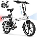 16"/ 20" Folding Electric Bike for Adults, 630W/ 983W Peak, Keyless Start
