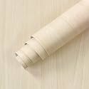 16"X197"Light WoodGrain Wallpaper Peel and Stick Contact Paper for Cabinets
