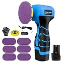 Cordless Electric Sander with 36PCS Sandpapers, 3500 RPM, 2000mAh Battery, Lightweight &amp; Compact Design for Wood, Metal, Paint Removal, and DIY Projects