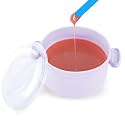 16.9oz Portable Electric Wax Warmer, Mini Silicone Wax Heater for Hard &amp; Soft Wax Beads, Fast Heating Salon-Quality Hair Removal for Bikini Line, Legs, Arms, Biodegradable &amp; Aluminum, Easy Clean