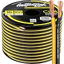 16 AWG Gauge Speaker Wire Cable Stereo, Car or Home Theater, CCA (100 Feet) by Install Link