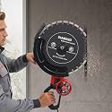 MONSTECH 16" Electric Concrete Saw 5500W Wall Chaser Concrete Cutter Adjustable 6.5" Cutting Depth with Water Line, Water Pump Blade for Porcelain, Brick, Concrete Wall, Granite, Marble Cutting