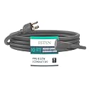 16 Gauge Outdoor Extension Cord 10 FT Waterproof, 16/3