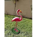 The Decorshed 16 inch Flamingo for Home Decor, gardend ecor, Room Decor, Balcony Decor (Pink Flamingo Pack of 1(16" inch),Fiber Statue)