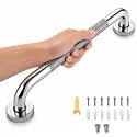 16 Inch Grab Bars for Shower,Chrome Anti Slip Grab Bar for Bathtubs Showers Toilet, Stainless Steel Safety Shower Grab Bar,Wall Mounted Shower Handle Handicap Bars for Senior Elderly