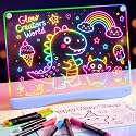 16 inch Rechargeable LED Drawing Board for Kids with 9 Lighting Modes