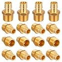 16 Pack 3/4"x3/4" MNPT Male Adapter Brass PEX A Expansion Fitting
