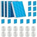 6000S Humidifier Filter Replacement for LEVOIT, 16 Blue Wick + 12 Sponge