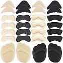 16 Pairs Shoe Filler Heel Pads for Womens Shoes - Shoe Filler for Too Big Shoes Women with Toe Inserts, Toe Inserts for Too Big Fit
